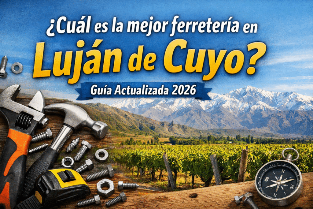 Ferreterias en Lujan de Cuyo